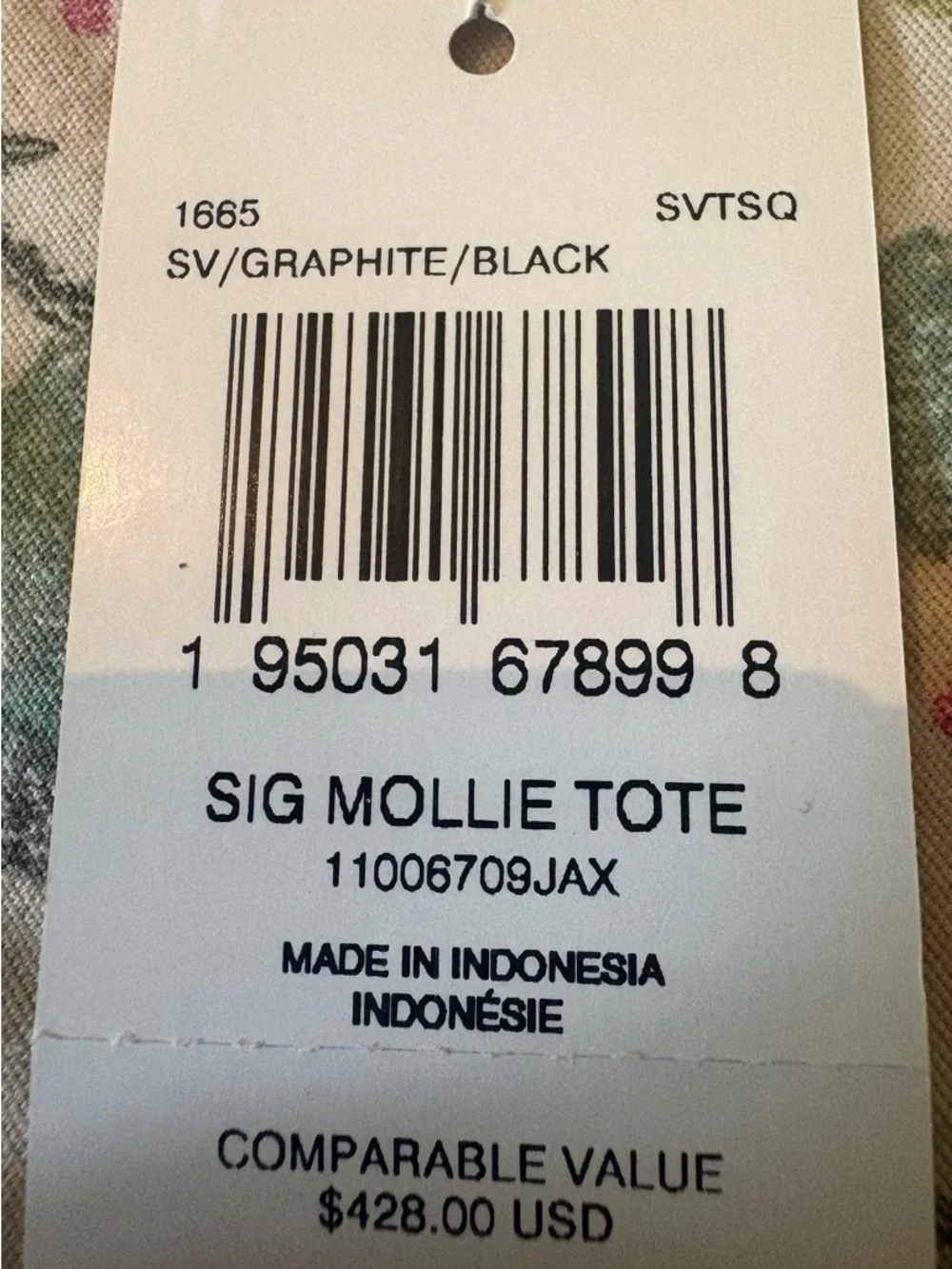 Women’s Coach Signature Mollie Tote - Picture 9 of 9